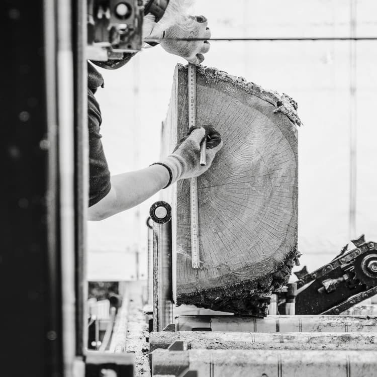 Duurzaam hout als grondstof